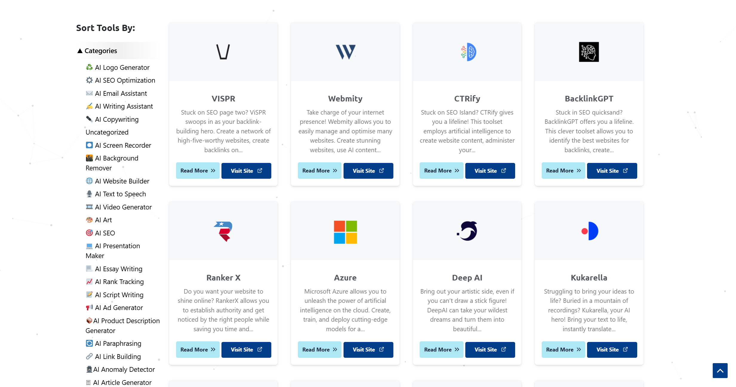 AI Directory preview